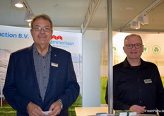Harald van Deest from Ammerlaan Construction BV and John Vermeulen from Cogas Climate Control.